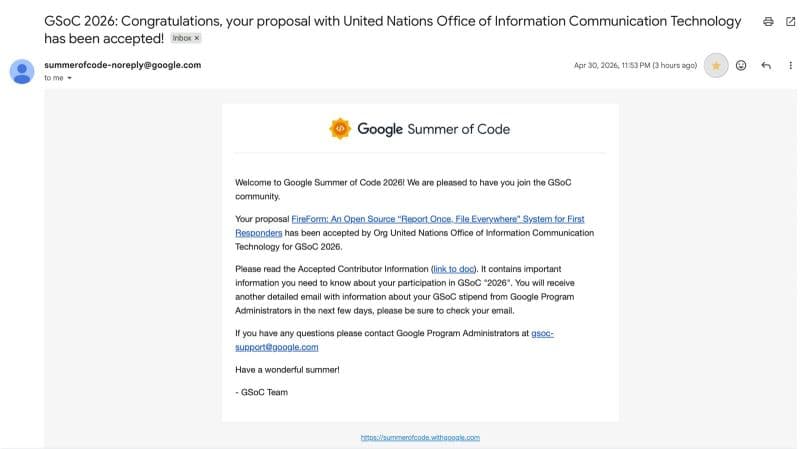 Google Summer of Code 2026 x UN-OICT